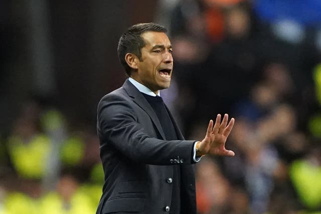Red card cost Rangers says manager Giovanni van Bronckhorst