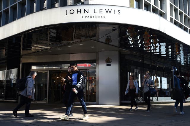 <p>John Lewis has issued a warning about a ‘highly uncertain’ end to the year </p>