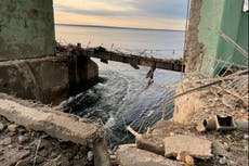 Russia targets Zelensky’s home city as missiles hit dam causing flooding