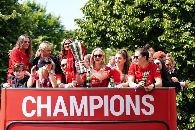 <p>Liverpool were promoted back to the WSL after decisively winning the Championship</p>