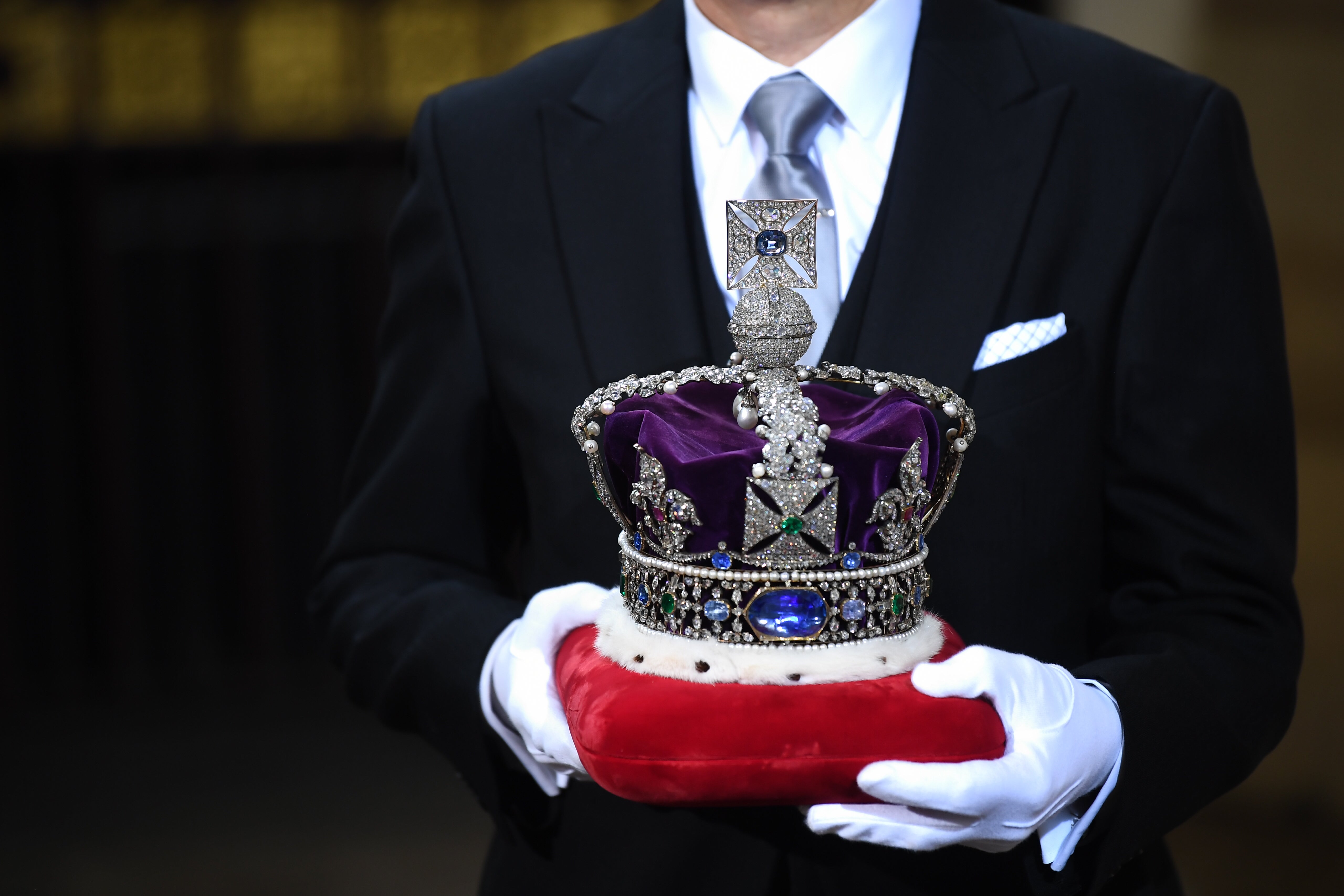 The Imperial State Crown (Victoria Jones/PA)
