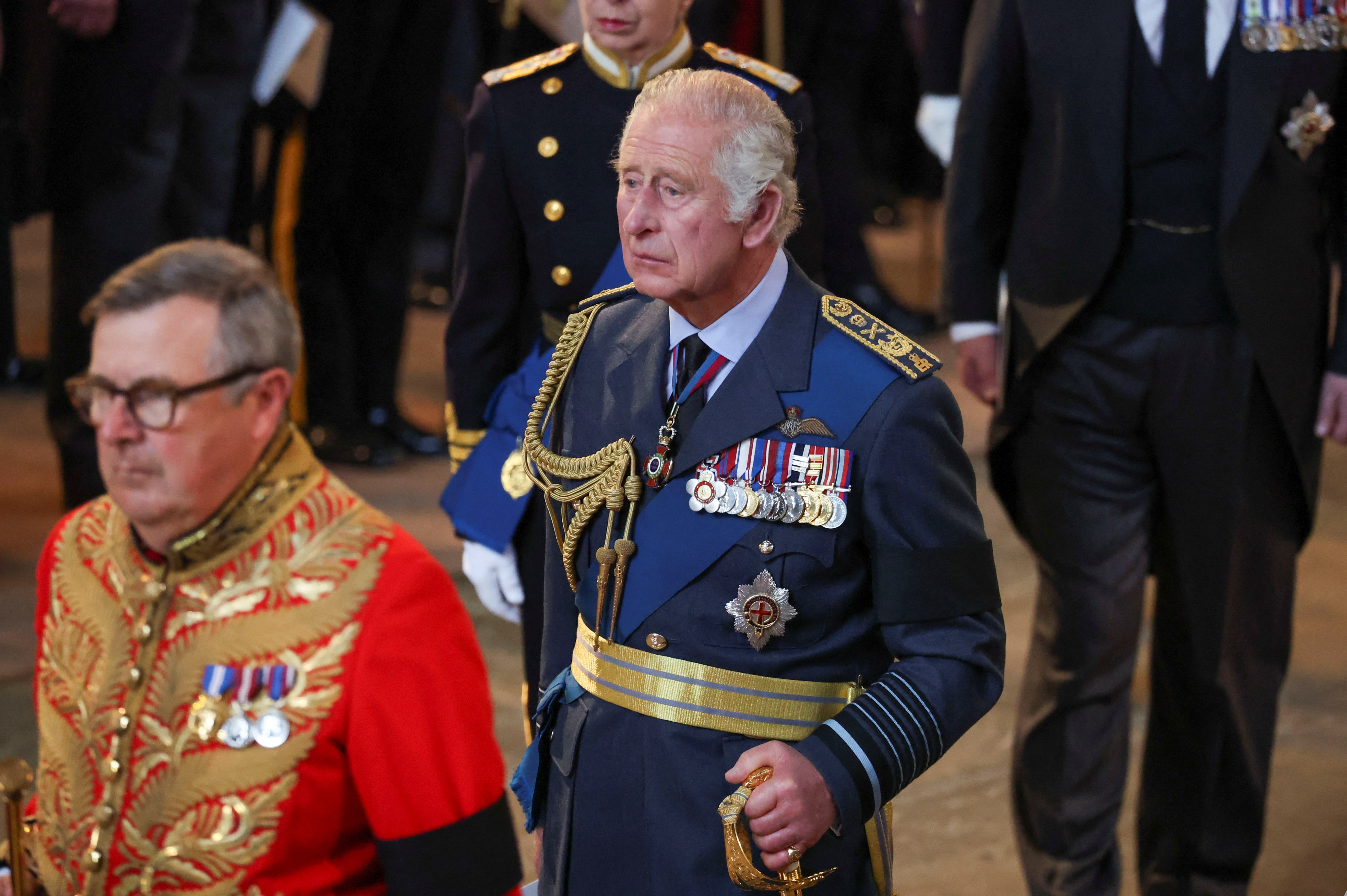 King Charles III has had perhaps one of the busiest and saddest weeks of his life (Phil Noble/PA)