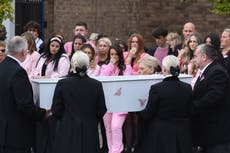 Olivia Pratt-Korbel funeral: Mourners dressed in pink line street to honour girl shot dead at home