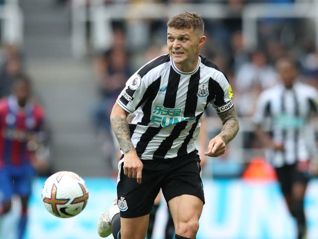 <p>Newcastle full-back Kieran Trippier</p>