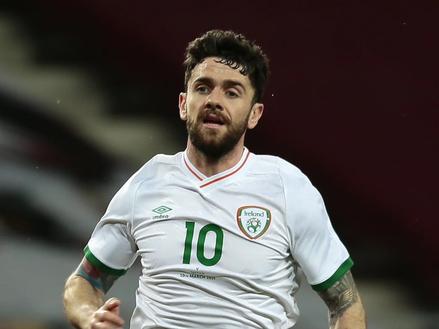 Preston’s Robbie Brady has been recalled to the senior Republic of Ireland squad