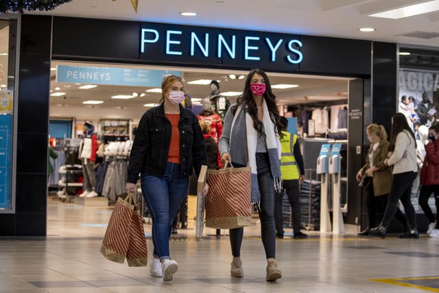 The long-awaited Penneys store in Tallaght has opened to customers, taking the company’s total number of outlets in Ireland to 37 (Liam McBurney/PA)