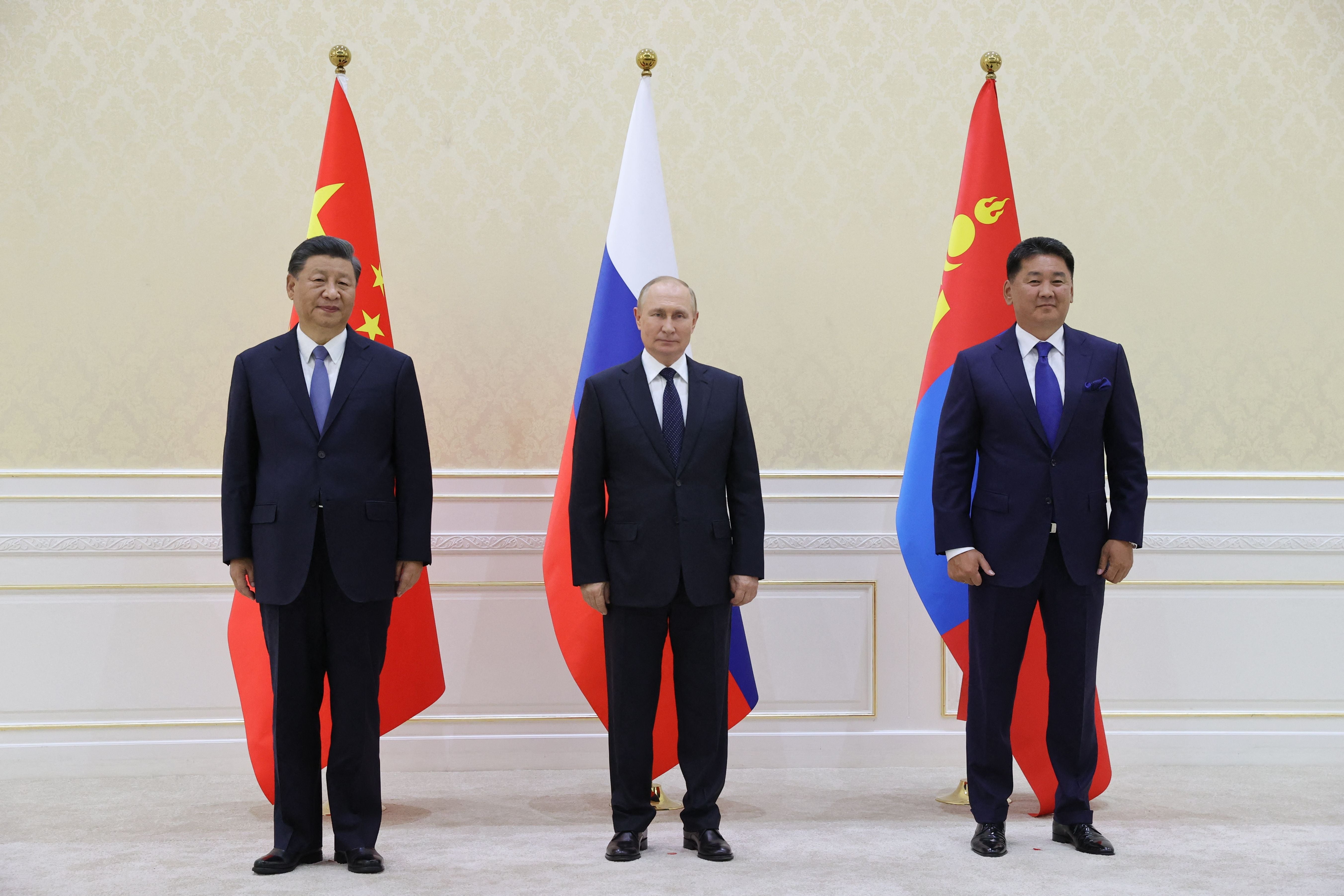 Putin told the Chinese president that Moscow backs Beijing’s ‘One China’ policy