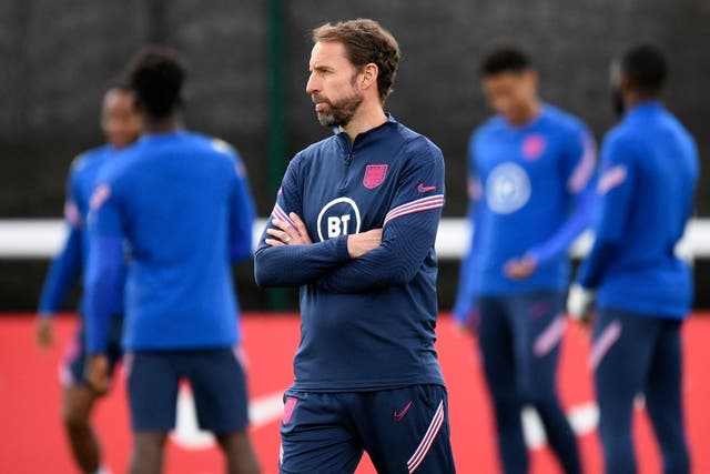 <p>Southgate will soon name his squad for Qatar </p>