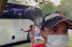 Texas sends two buses of migrants to Kamala Harris’s home