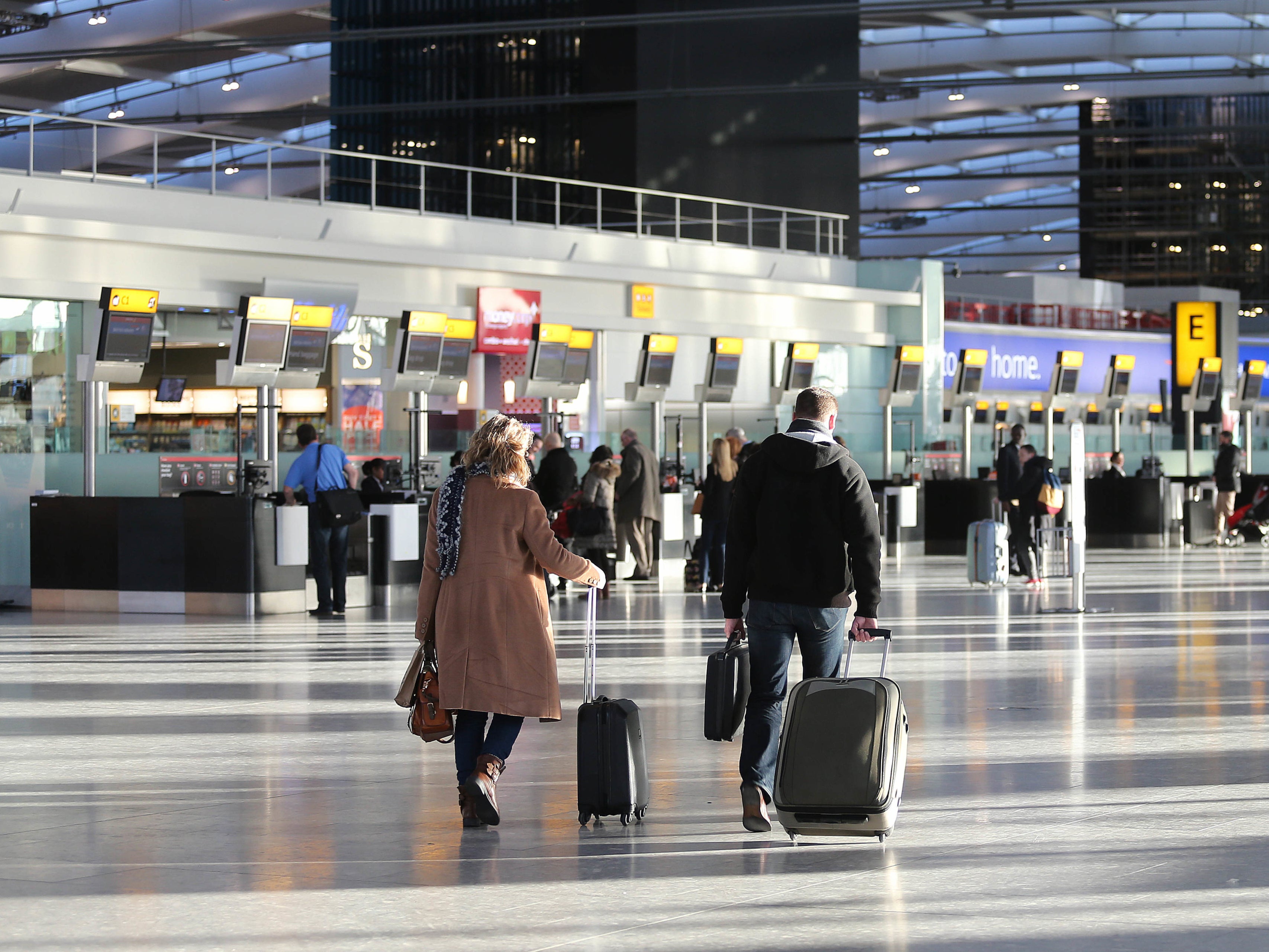 Ground stop: Many British Airways flights to and from Heathrow Terminal 5 have been cancelled