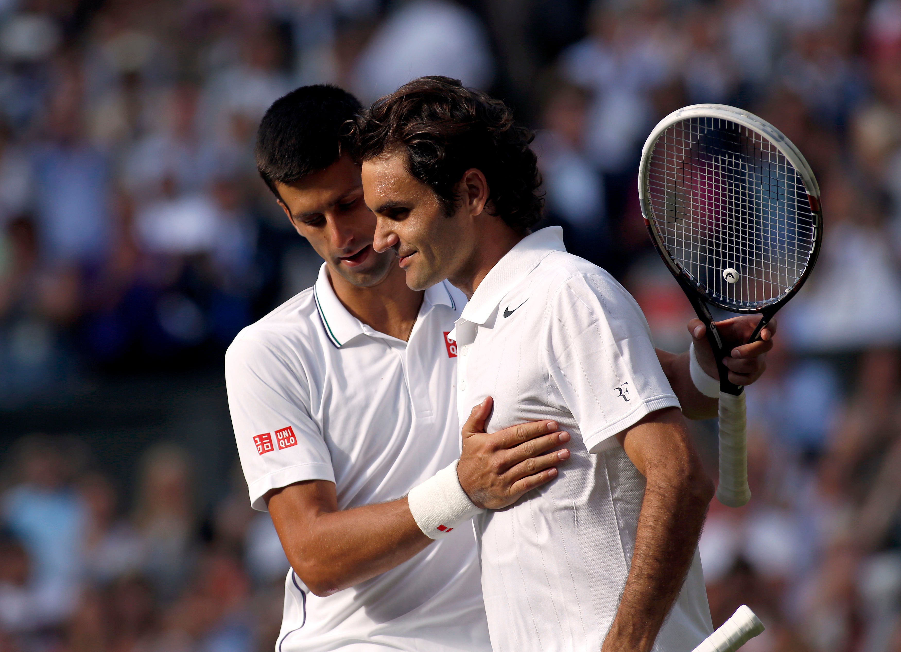 Federer came up short of clinching an eighth SW19 triumph after losing to Novak Djokovic (Sang Tan/POOL Wire/PA)