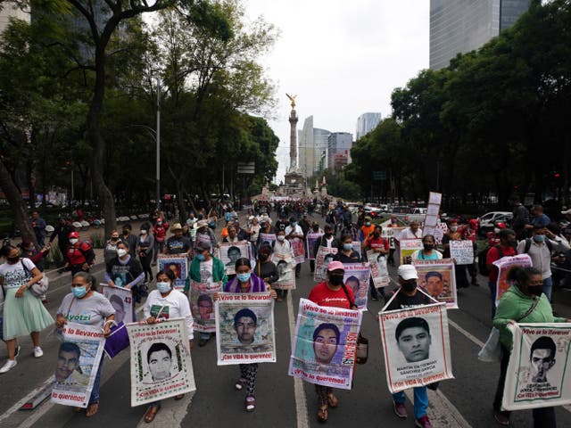 MÉXICO-ESTUDIANTES DESAPARECIDOS