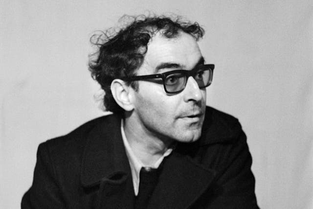 <p>Godard pictured in Paris in 1971. The impact of his early work on generations of moviemakers cannot be overstated </p>