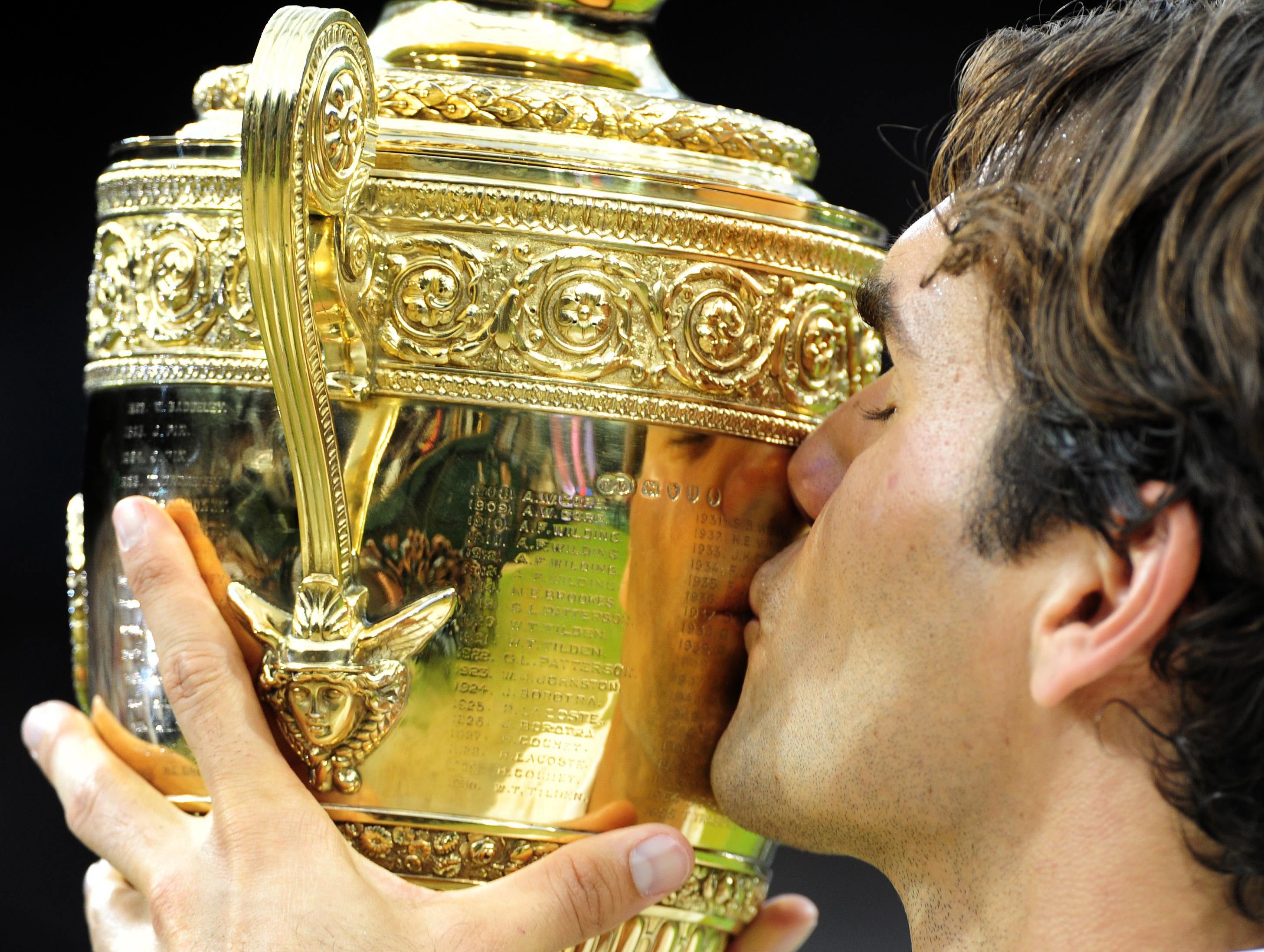 Roger Federer won Wimbledon on eight occasions (Adam Davy/PA)