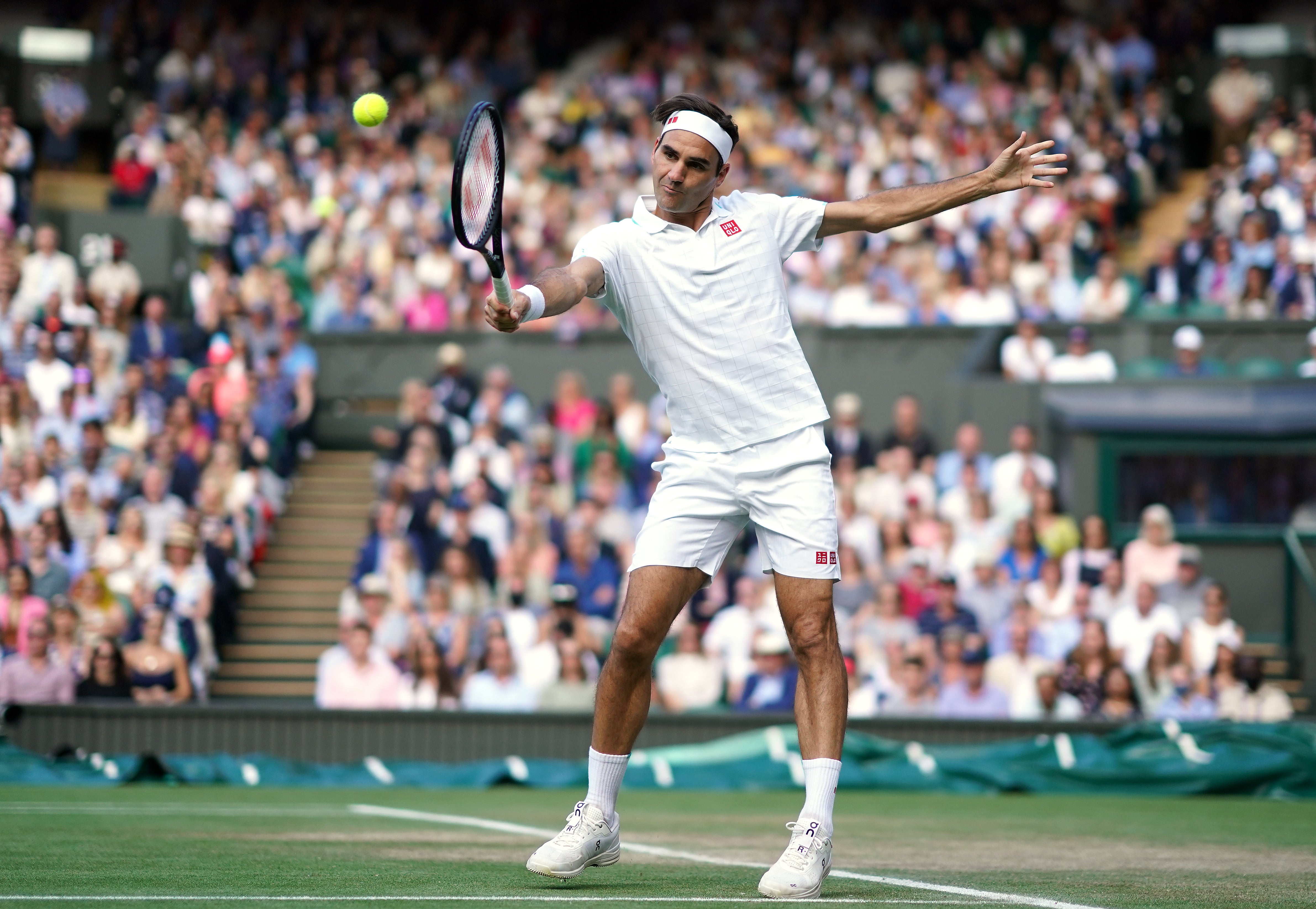 Wimbledon has paid tribute to Roger Federer after the Swiss star confirmed his retirement (Adam Davy/PA)