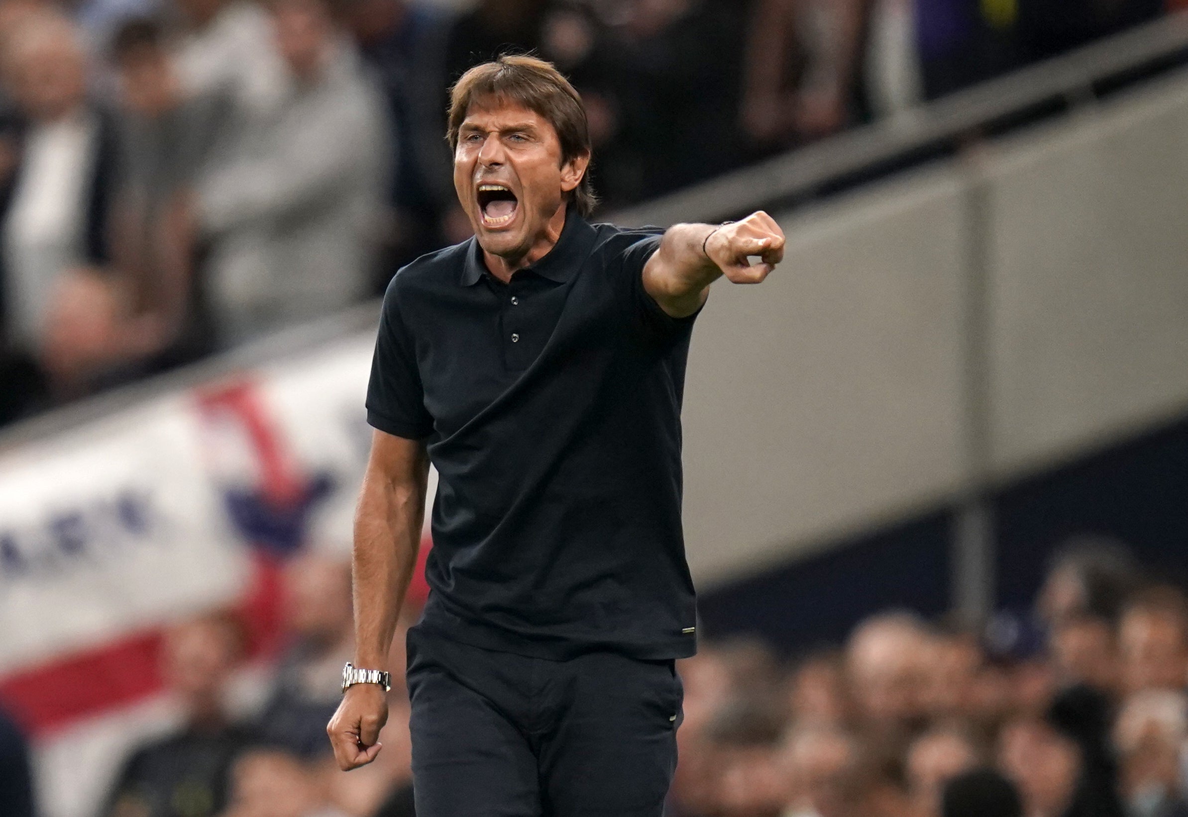 Antonio Conte has warned his Tottenham players no one is undroppable (Andrew Matthews/PA)
