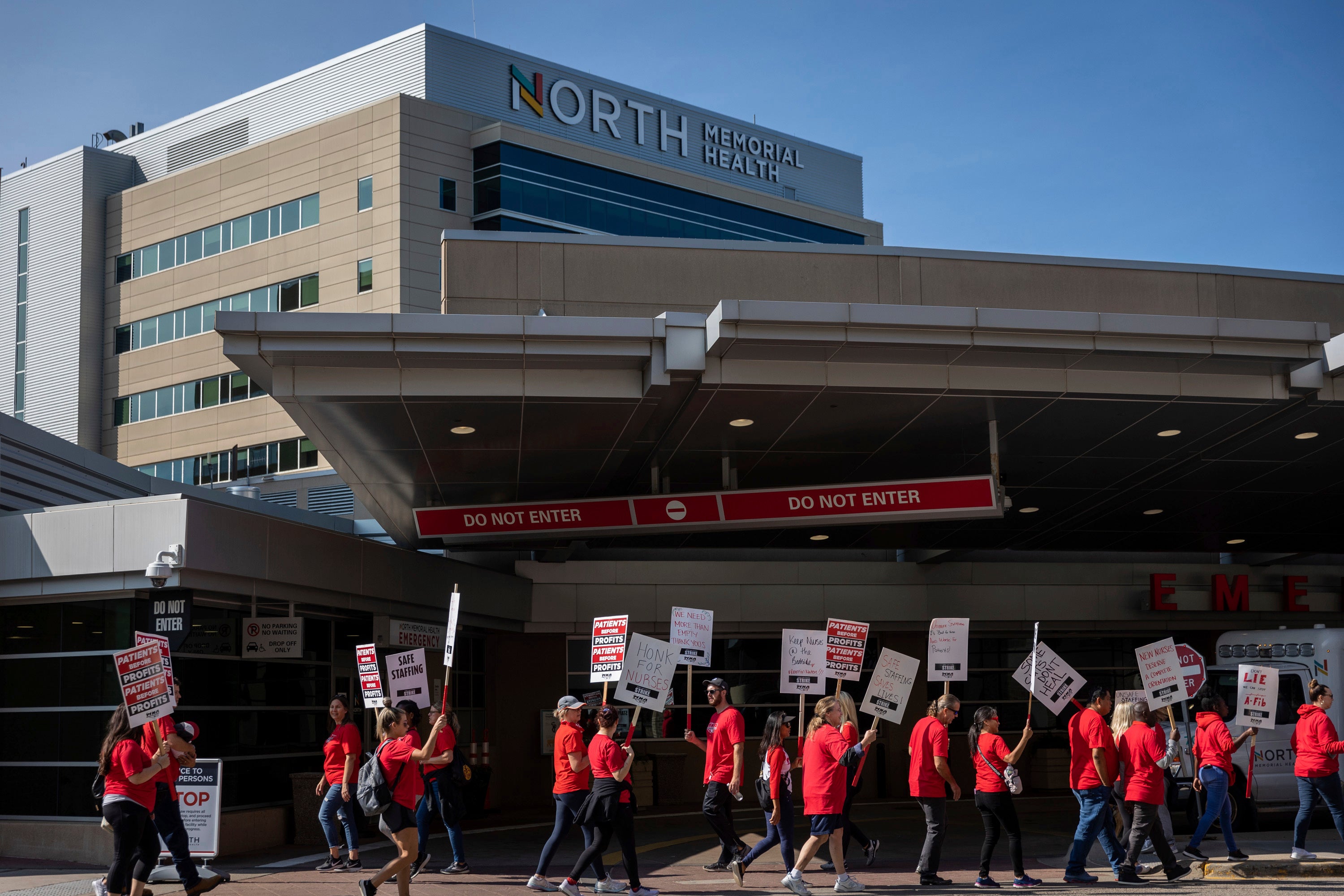 Nurses Strike-Minnesota