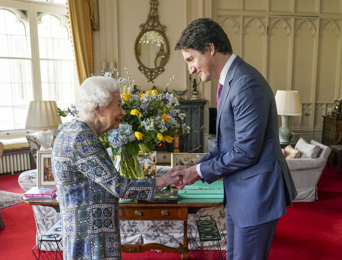 Justin Trudeau’s tribute to Queen he first met when he was a child