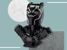 Lego is launching a Black Panther bust ahead of the movie sequel