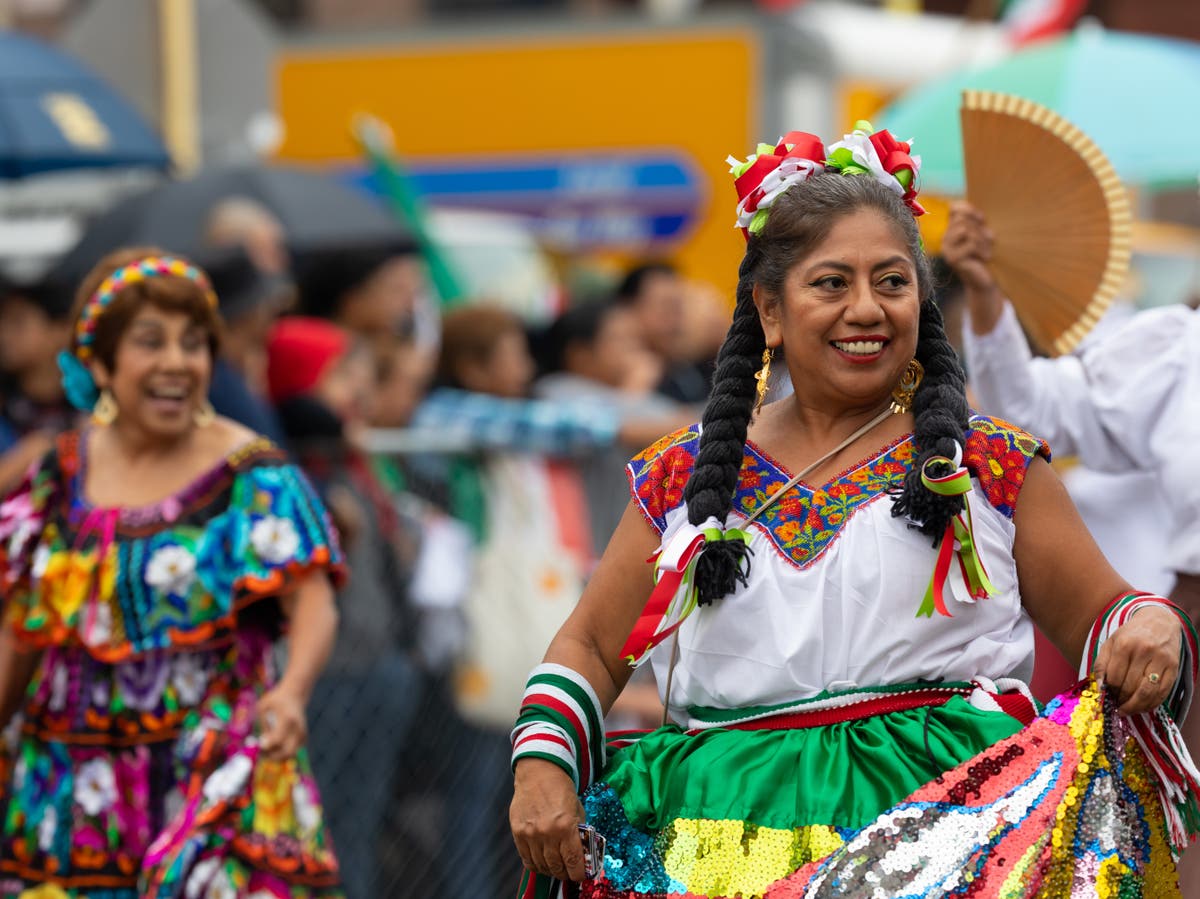 What countries celebrate their independence during Hispanic