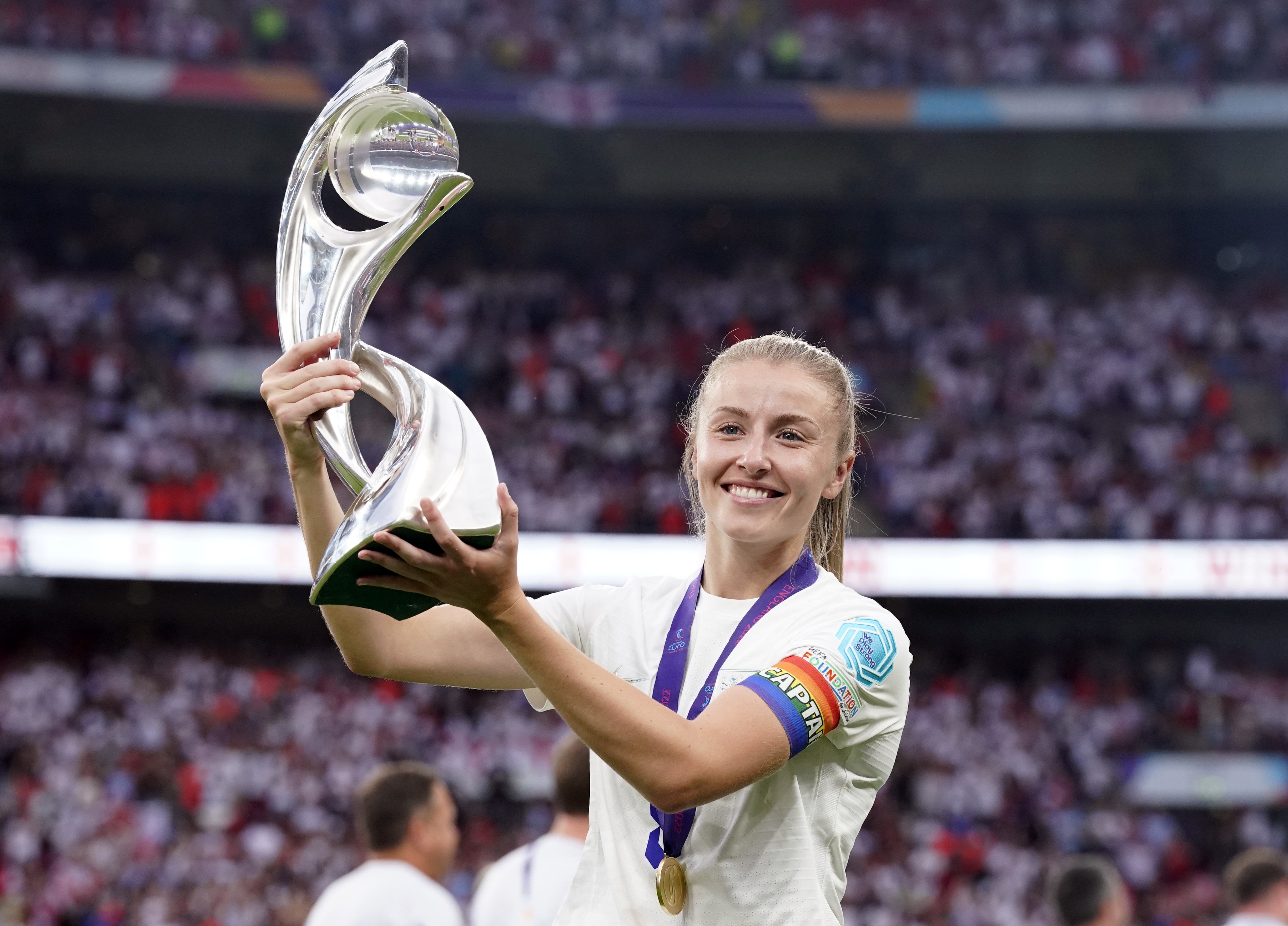 Leah Williamson captained England to Euro 2022 success and a fairy-tale ending at Wembley in the summer