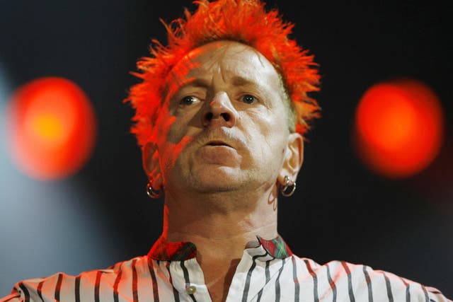 John Lydon of the Sex Pistols (Chris Ison/PA)
