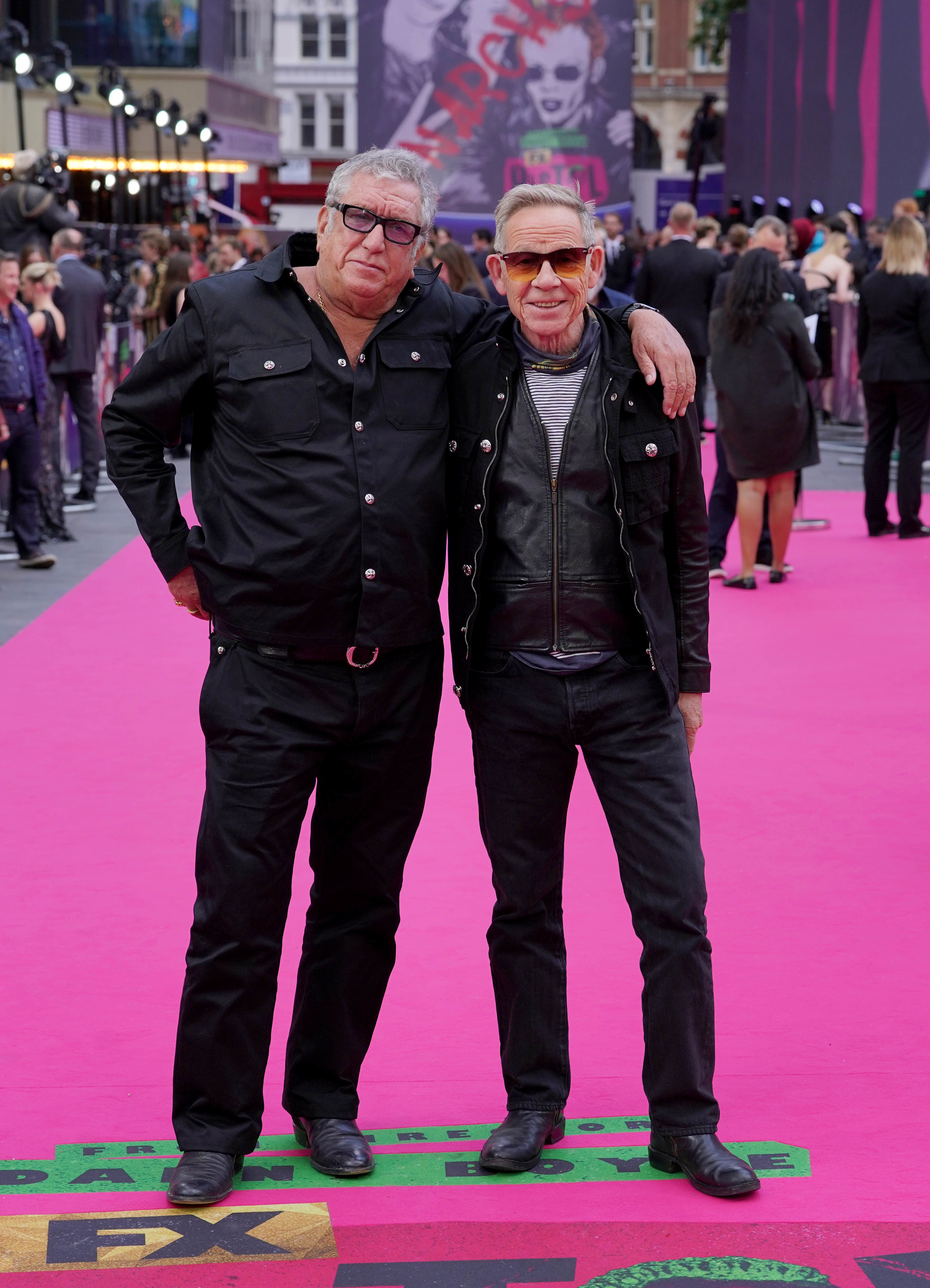 Sex Pistols stars Steve Jones and Paul Cook (Ian West/PA)