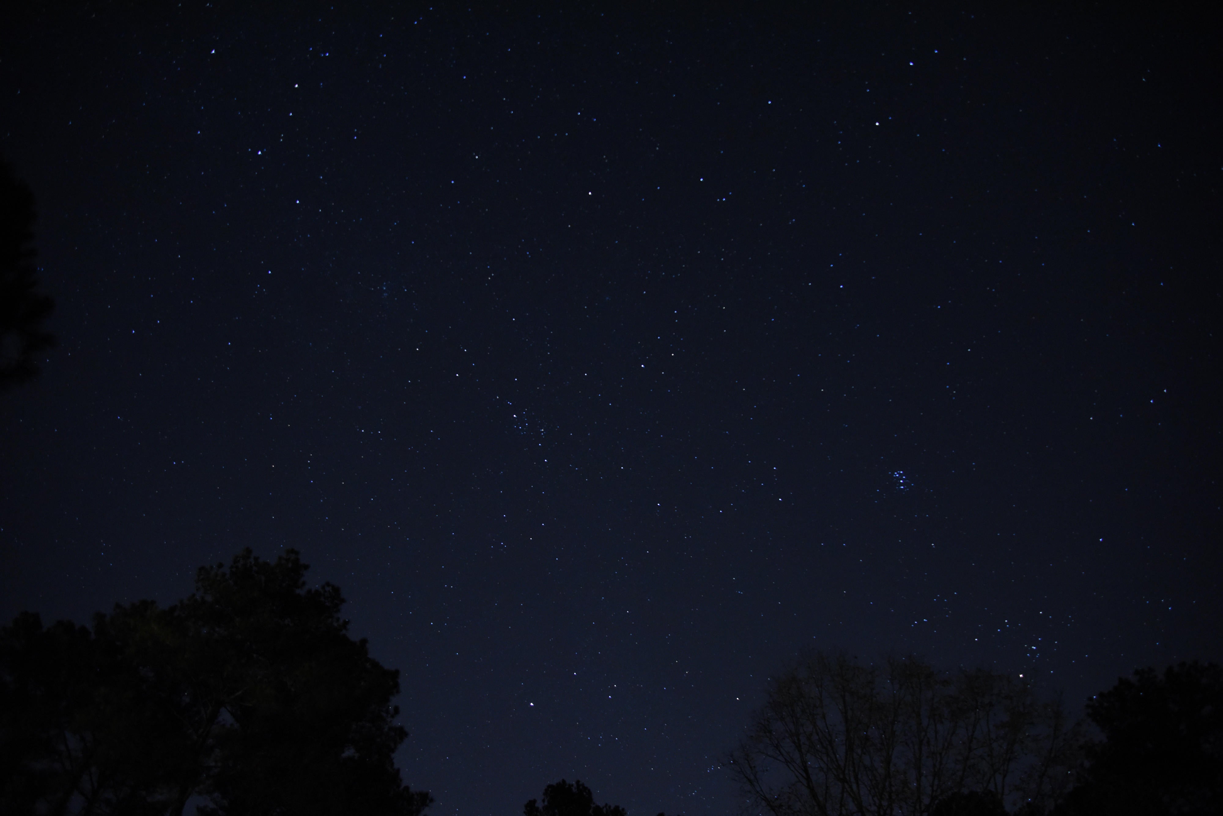 Reports of the blazing space matter started coming in at about 9pm on Wednesday (Alamy Stock/PA)