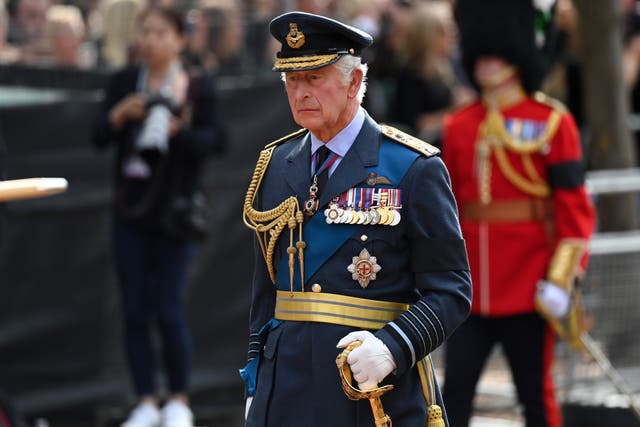 King Charles III (Kate Green/PA)