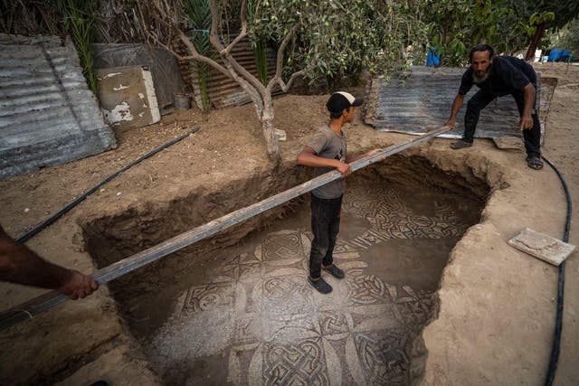 Gaza Ancient Mosaic
