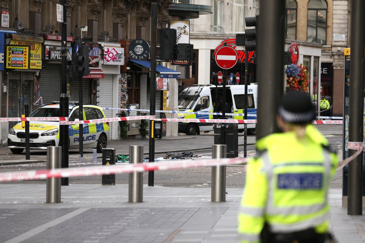 Two police officers stabbed in Leicester Square with one ‘seriously hurt’