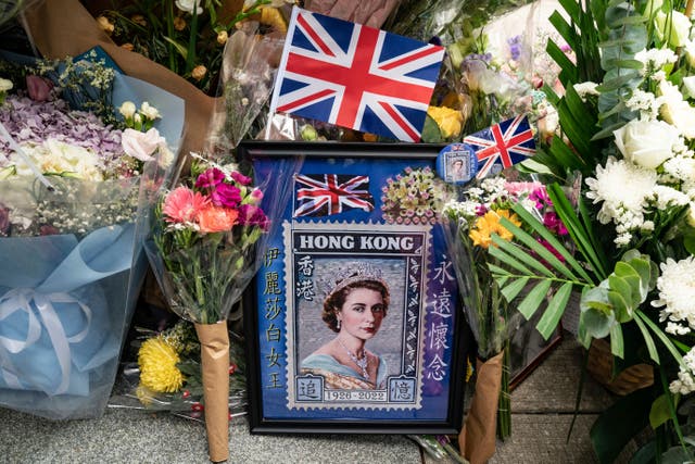 APTOPIX Hong Kong Britain Royals