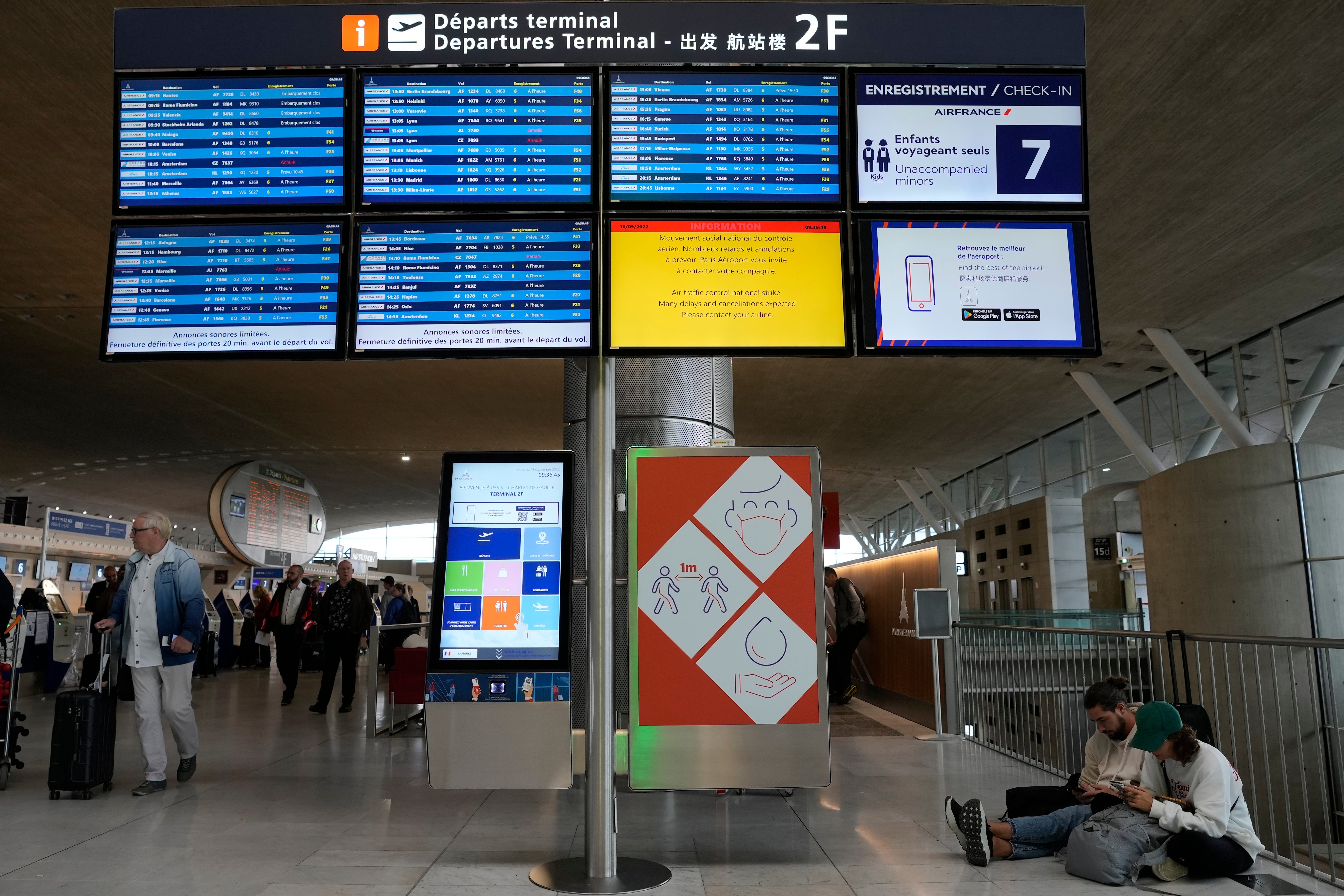 France Airport Strike
