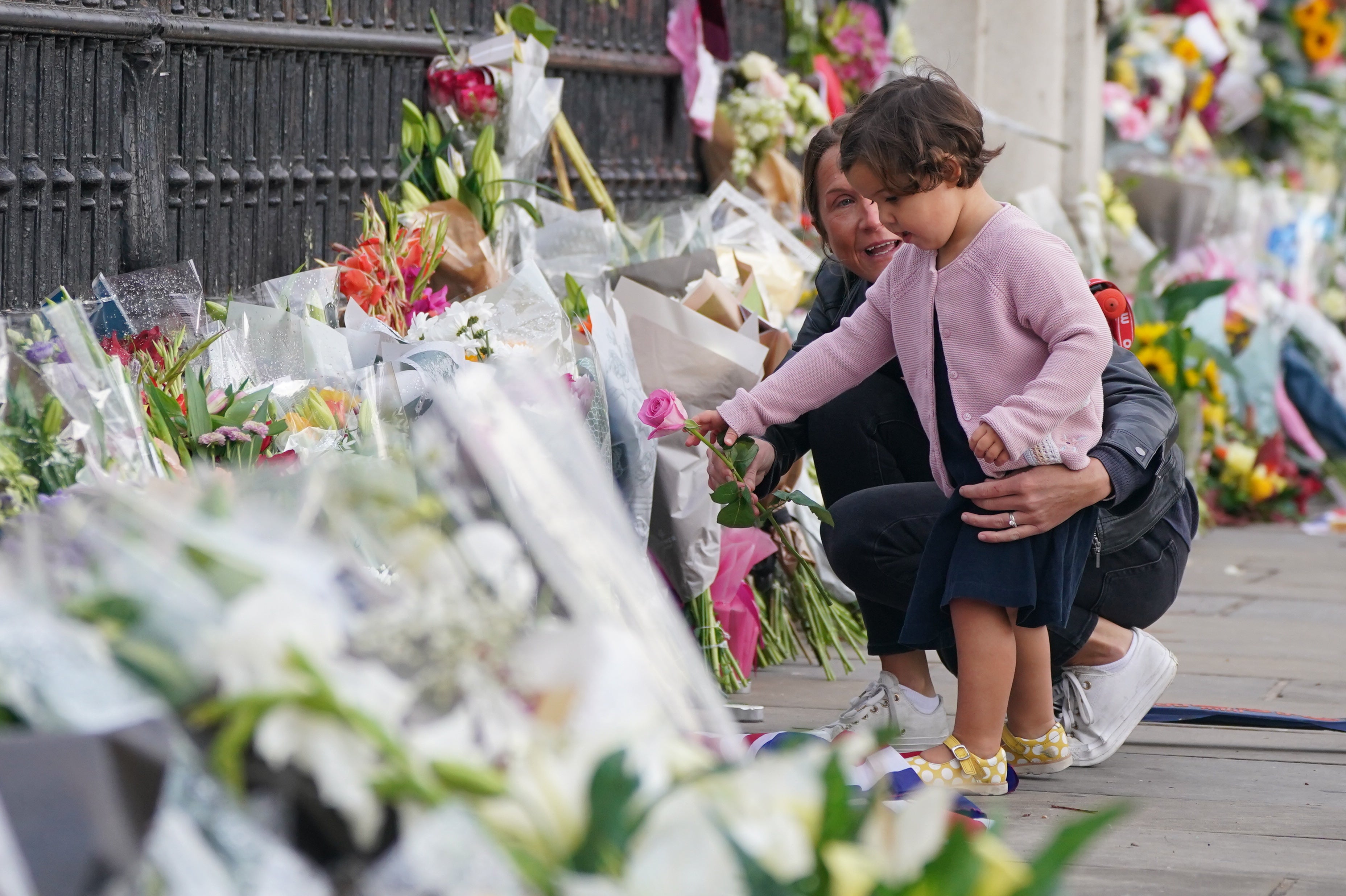 If your child doesn’t go to the funeral, you can pay your respects in a different way (Dominic Lipinski/PA)