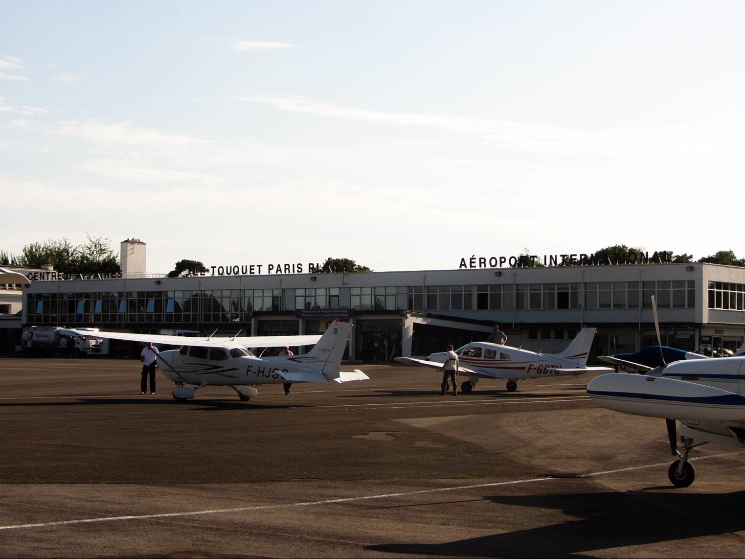 Le Touquet airport in northern France