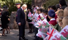 Queen queue - live: Coffin line at capacity as King Charles greets mourners on Wales visit 