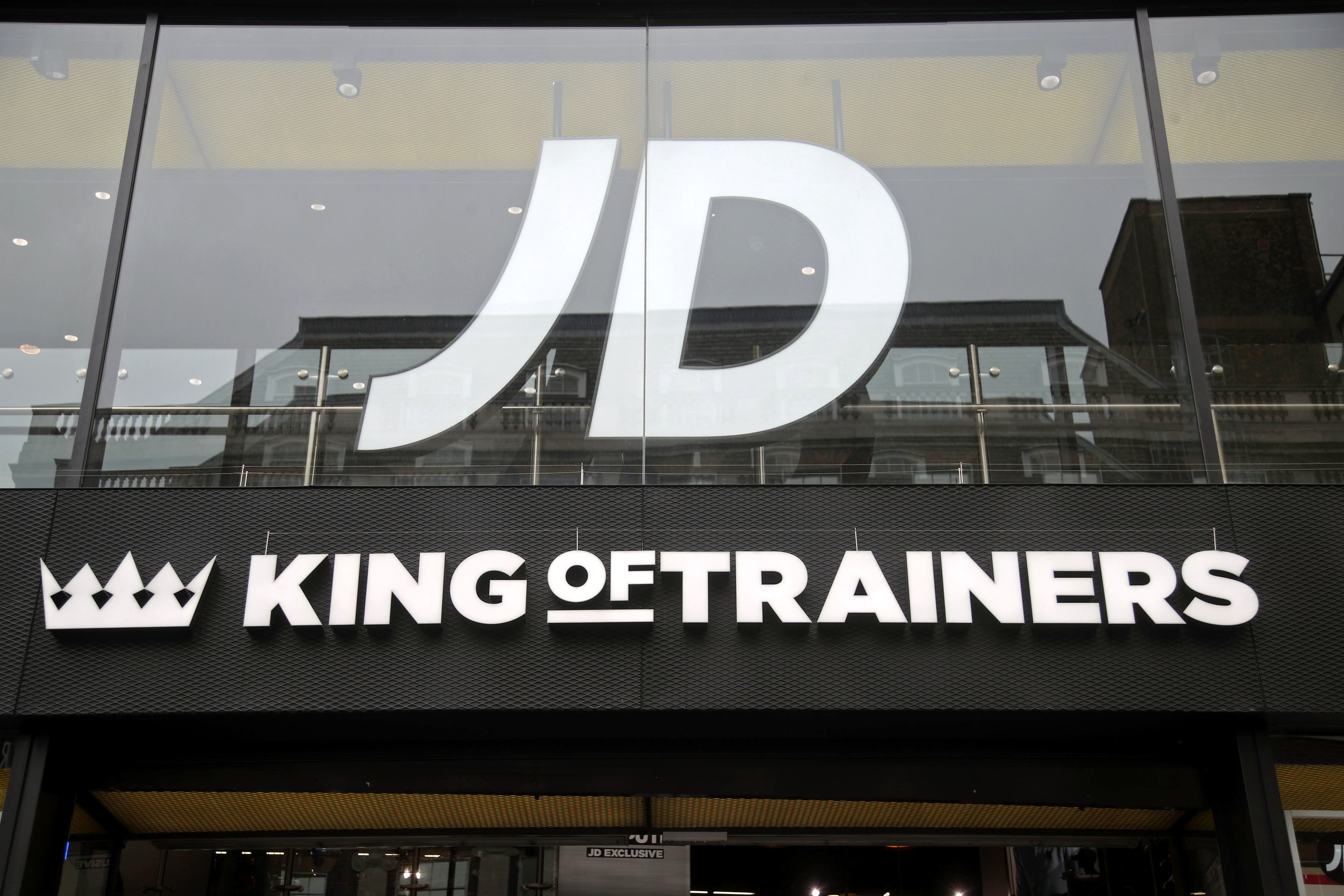 A branch of JD Sports on Oxford Street, central London. The retailer will update investors next week (Yui Mok/PA)