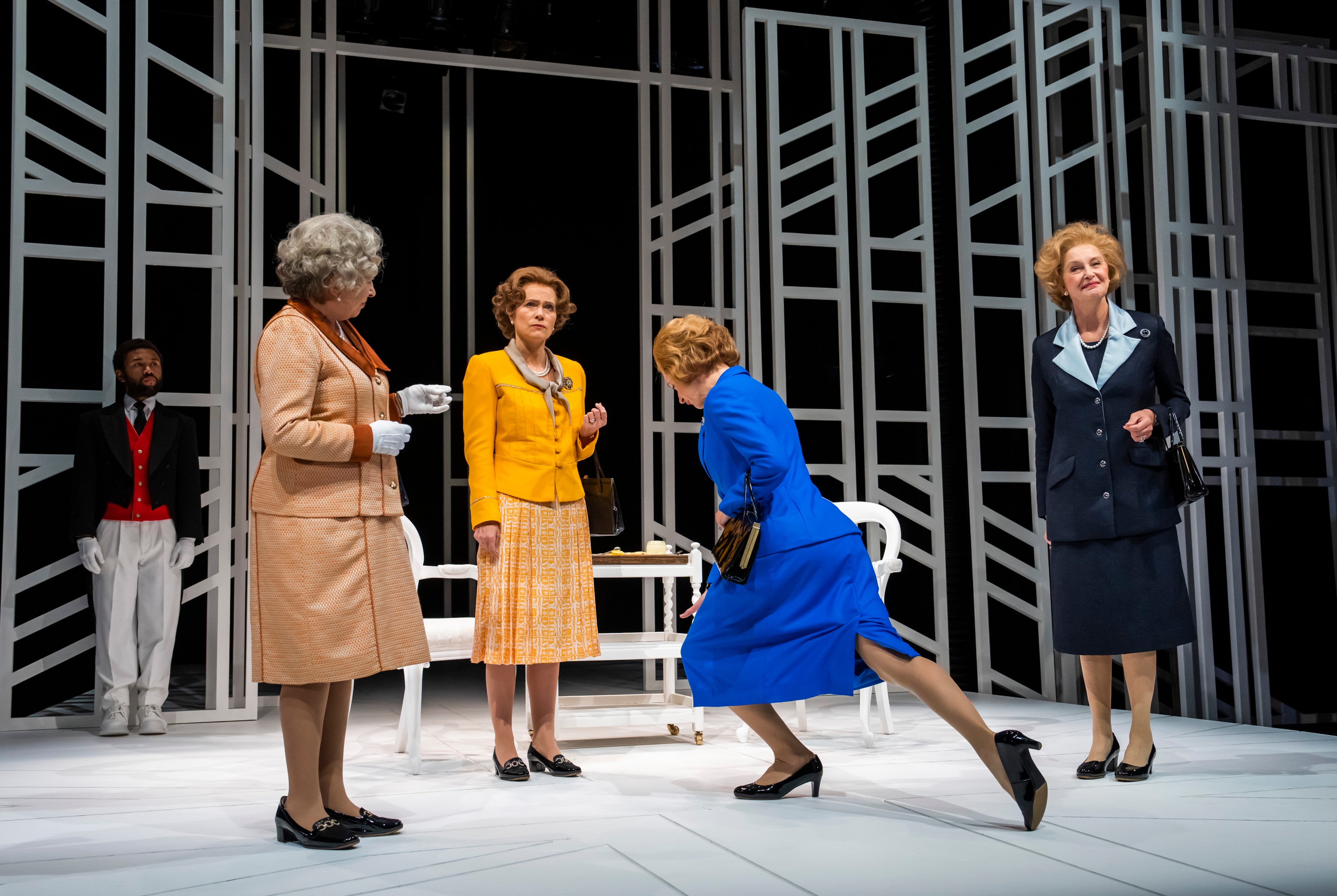 The cast of ‘Handbagged'