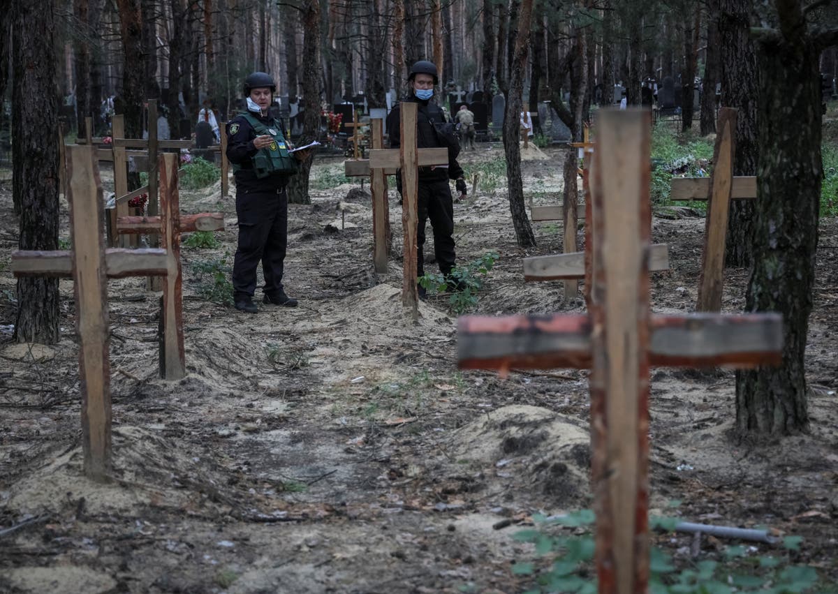 Izyum: Mass graves, mass destruction: Justice must be served for the ...