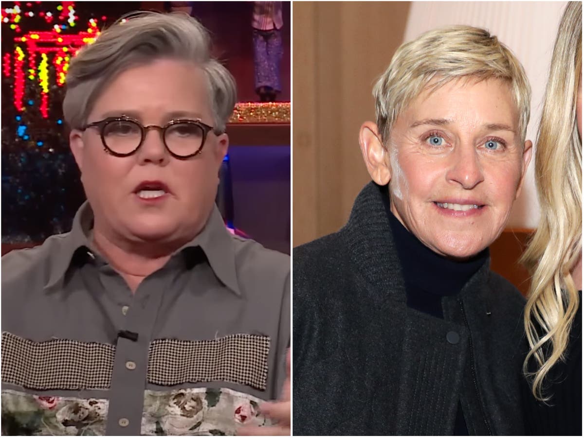 Rosie O’Donnell says she ‘never got over’ Ellen DeGeneres ‘hurting her feelings’