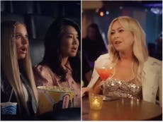 Don’t Worry Darling: Real Housewives stars turn film critics in bizarre promotional video for film