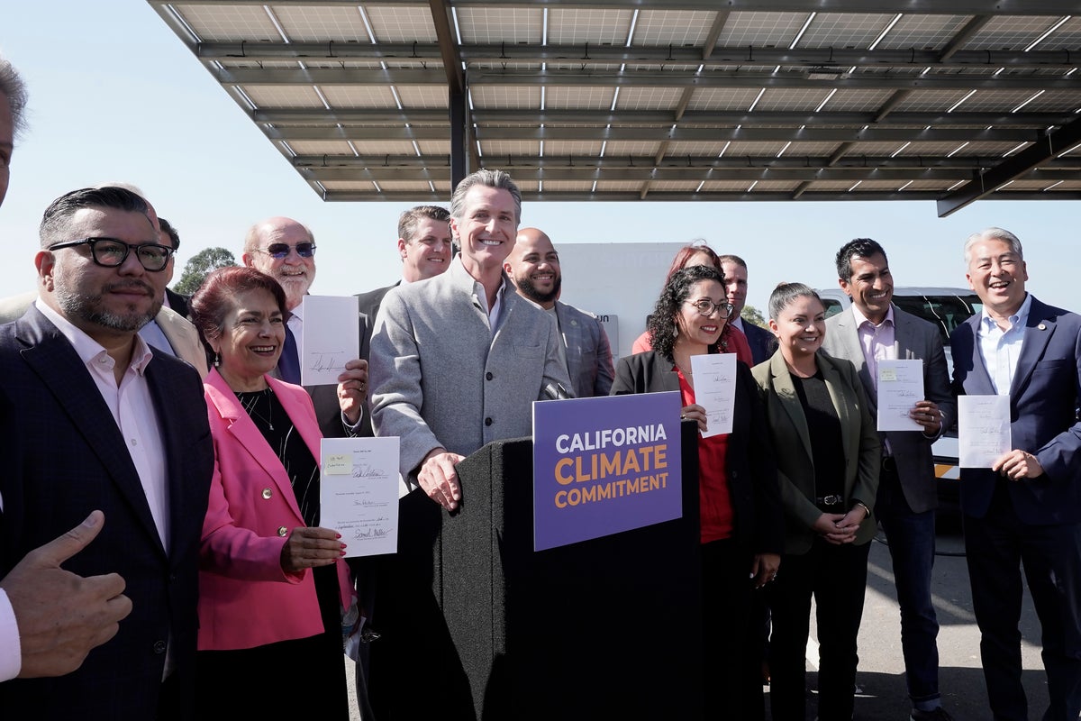 California governor signs sweeping climate legislation | The Independent