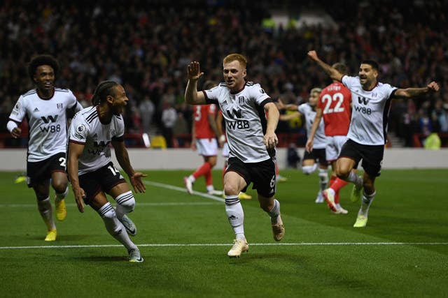 <p>Harrison Reed scored Fulham’s third to cap a brilliant six minutes  </p>
