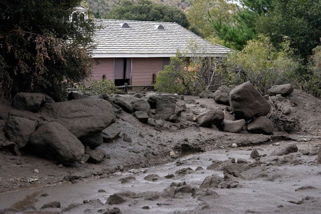 California Mudslides Woman Killed