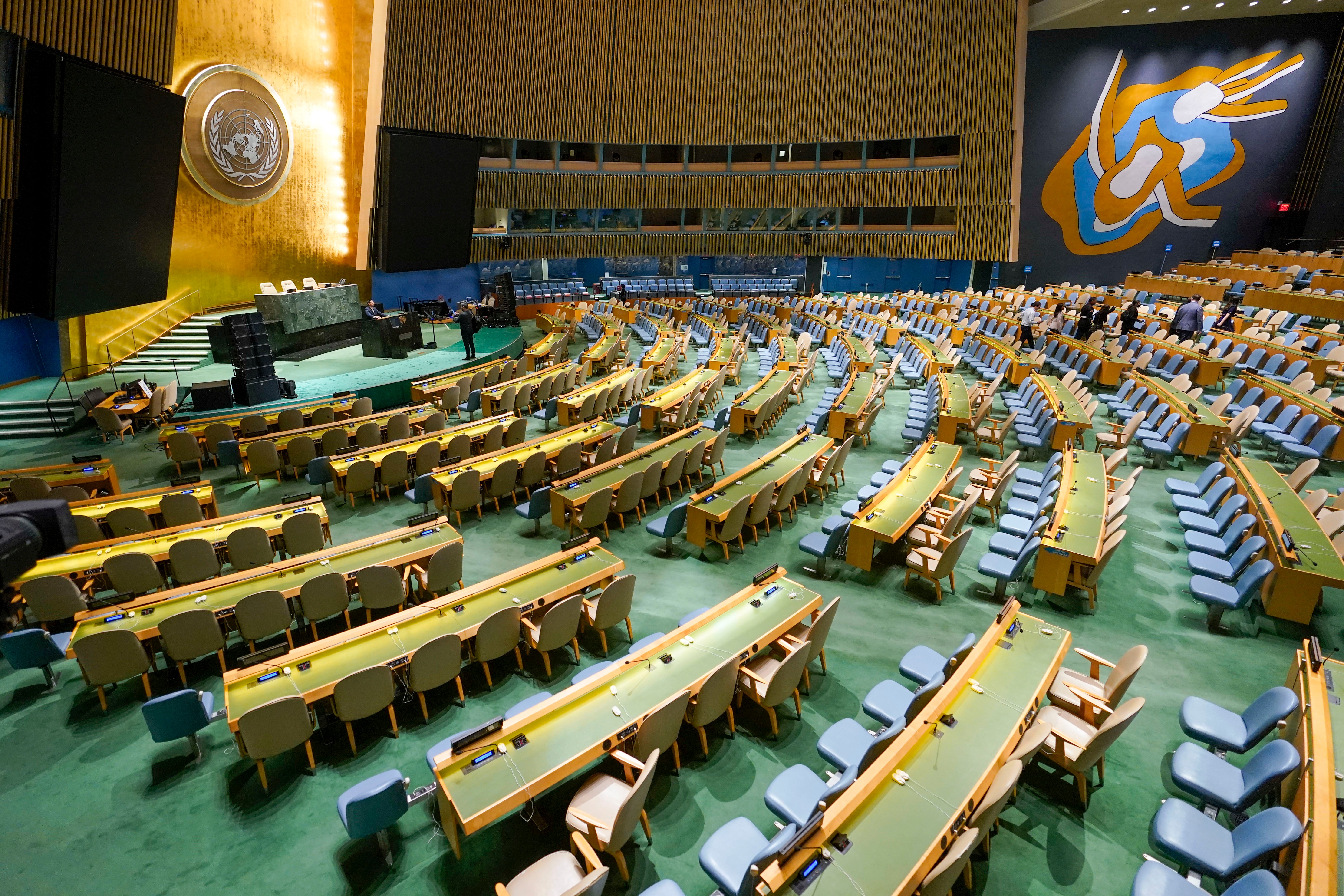 EXPLAINER What To Know About The U N General Assembly The Independent   UN General Assembly 83294 