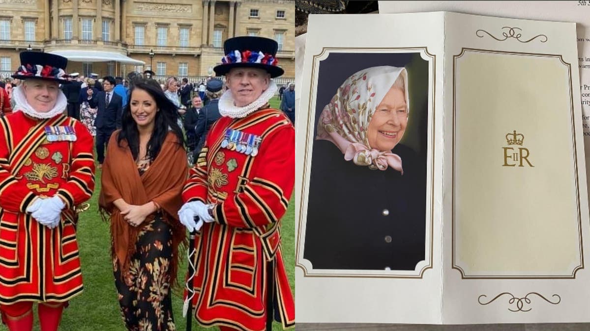 Brain tumour patient burst into tears opening one of the queen s last