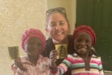 Twin girls, six, hailed as ‘little heroes’ after using toys and hairdryer to protect mother from attacker