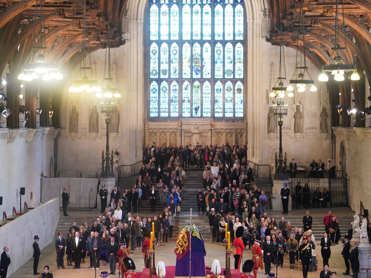 Man charged with public order offence after ‘disturbance’ by Queen’s coffin in Westminster Hall
