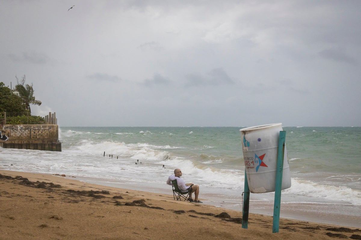 Hurricane threat as Tropical Storm Fiona aims at Puerto Rico