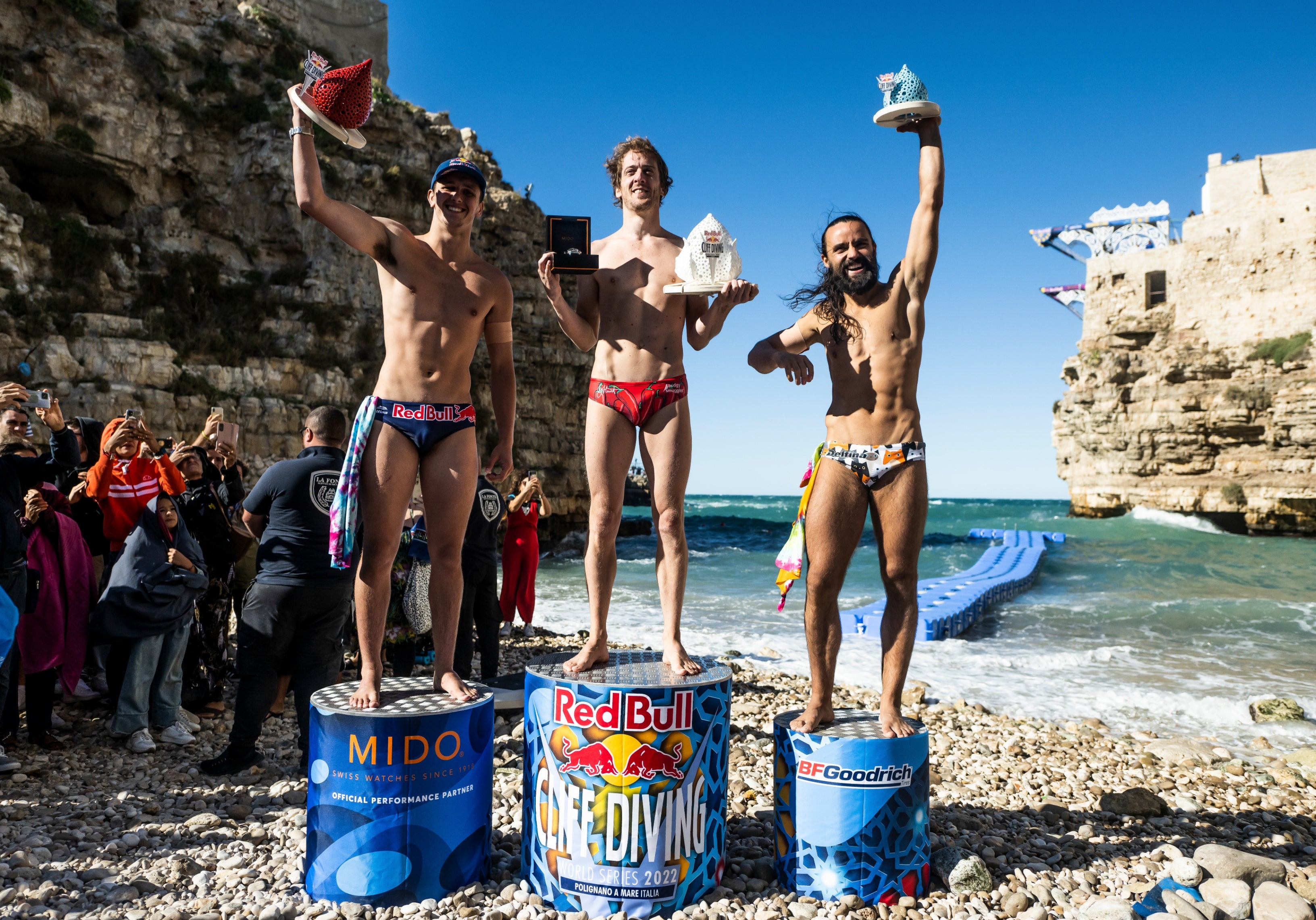 syreindhold Appel til at være attraktiv Parat Briton 'on top of the world' to come second in global cliff diving event |  The Independent